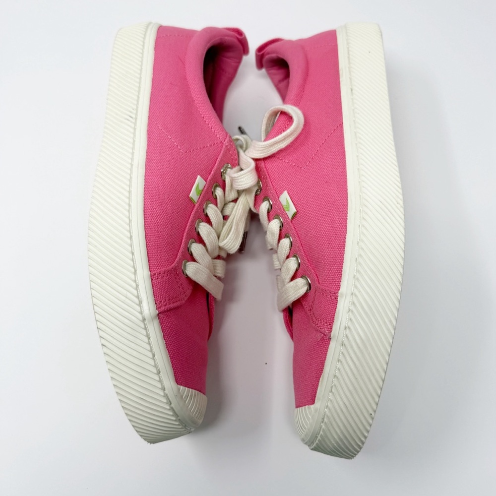 CARIUMA OCA Low Pink Lemonade Canvas Sneakers Women's Size 10.5 or Men's Size 9 - Picture 13 of 16